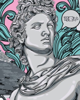 Картина по номерам «Античные статуи: Аполлон Арт 2» Картина по номерам «Античные статуи: Аполлон Арт 2»