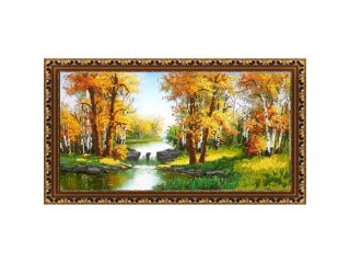 Рисунок на ткани «Уж небо осенью дышало» Рисунок на ткани «Уж небо осенью дышало»