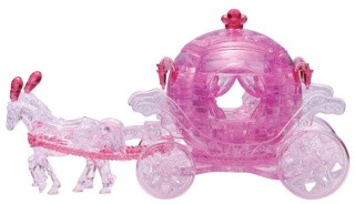 3D Головоломка «Карета розовая», Crystal Puzzl 3D Головоломка «Карета розовая», Crystal Puzzl