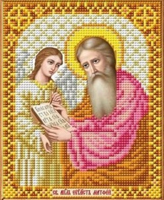 Рисунок на ткани «Святой Апостол Матфей»