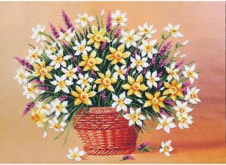 Набор вышивки бисером «Нарциссы» Набор вышивки бисером «Нарциссы»