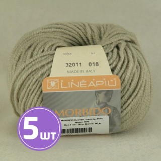 Пряжа LineaPIU MORBIDO (32011), перламутровый, 5 шт. по 50 г