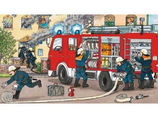 Пазлы «Пожарные за работой»