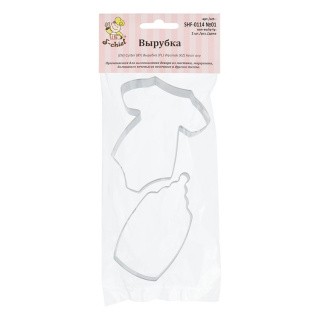 Набор вырубок «Детский», металл, 2 шт., S-CHIEF Набор вырубок «Детский», металл, 2 шт., S-CHIEF