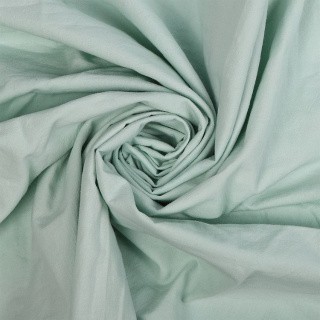Ткань Хлопок крэш, 5 м х 150 см, 90 г/м², цвет: мятный, TBY