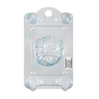 Пластиковая форма для мыла №01 «Кленовый лист»