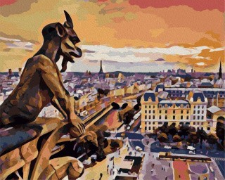 Картина по номерам «Крыша Нотр-Дама» Картина по номерам «Крыша Нотр-Дама»