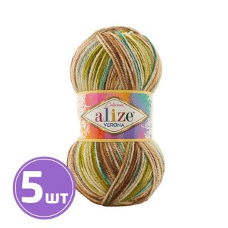 Пряжа ALIZE VERONA COLORMIX (7817), мультиколор, 5 шт. по 100 г Пряжа ALIZE VERONA COLORMIX (7817), мультиколор, 5 шт. по 100 г