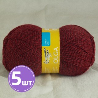 Пряжа Семеновская Olga (9725), мозаика 5 шт. по 100 г Пряжа Семеновская Olga (9725), мозаика 5 шт. по 100 г