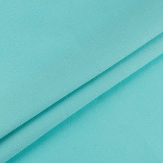 Ткань для пэчворка Краски Жизни Люкс, 146 г/м², 50х55 см, 100% хлопок, цвет: светло-бирюзовый, Peppy