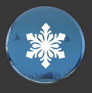 № 3.3 Наклейка (белая) Sticker, Art Blong № 3.3 Наклейка (белая) Sticker, Art Blong