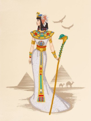 Алмазная вышивка «Египтянка»