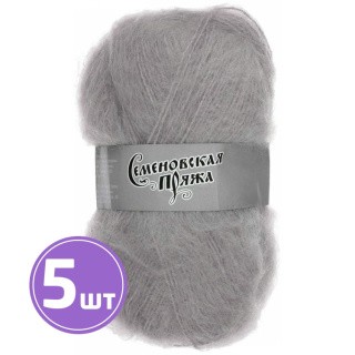 Пряжа Семеновская Angora Goat (71130), ангора 5 шт. по 100 г Пряжа Семеновская Angora Goat (71130), ангора 5 шт. по 100 г