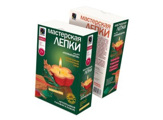 Глиняная свеча «Огненный цветок» Глиняная свеча «Огненный цветок»