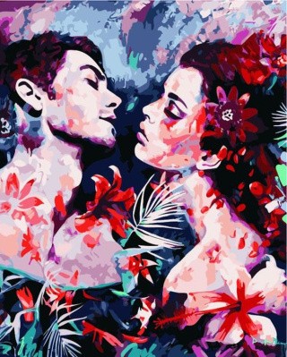 Картина по номерам «Мужчина и женщина» Картина по номерам «Мужчина и женщина»