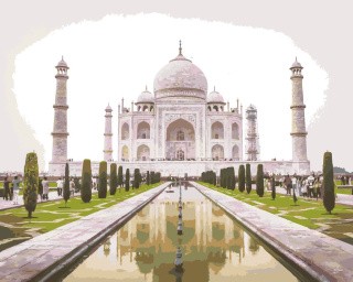 Картина по номерам «Тадж»