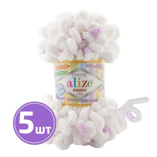 Пряжа ALIZE Puffy color (Пуффи колор) (6470), мультиколор, 5 шт. по 100 г Пряжа ALIZE Puffy color (Пуффи колор) (6470), мультиколор, 5 шт. по 100 г