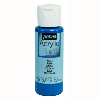 Краска акриловая Pebeo Acrylic Paint декоративная матовая (Зеленовато-голубой), 59 мл