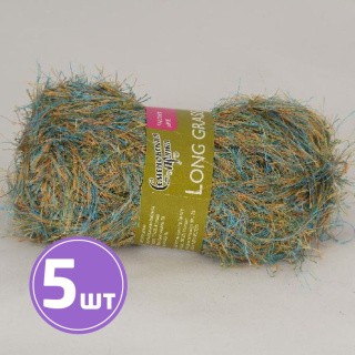 Пряжа Семеновская Long grass (51816), мультиколор N002 5 шт. по 100 г Пряжа Семеновская Long grass (51816), мультиколор N002 5 шт. по 100 г
