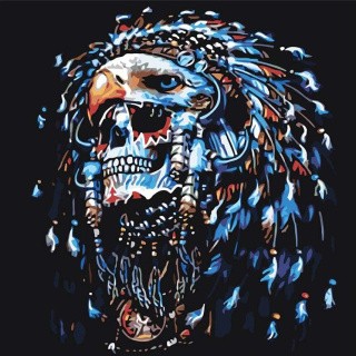 Картина по номерам «Шаман» Картина по номерам «Шаман»