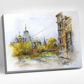 Картина по номерам «Дорофеев С.В., Москва, улица Варварка»