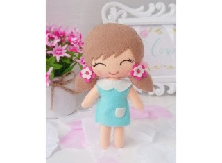 Набор для шитья игрушки «Девочка Катенька»