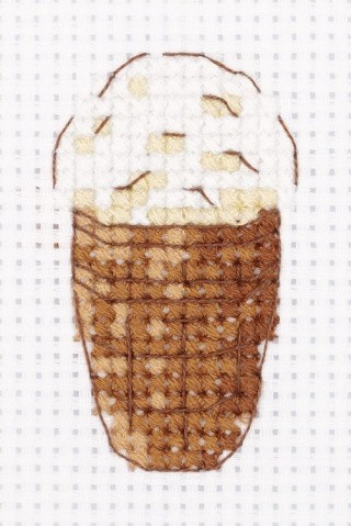 Набор для вышивания «Мороженое в стаканчике»