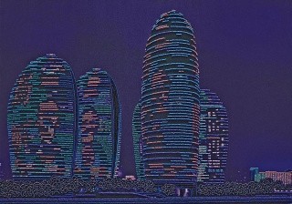Набор для вышивания «Небоскрёбы» Набор для вышивания «Небоскрёбы»