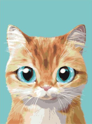 Картина по номерам «Абрикосик» Картина по номерам «Абрикосик»