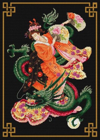 Набор для вышивания «Танец с драконом»