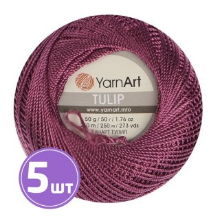 Пряжа YarnArt TULIP (467), лиловый, 5 шт. по 50 г Пряжа YarnArt TULIP (467), лиловый, 5 шт. по 50 г