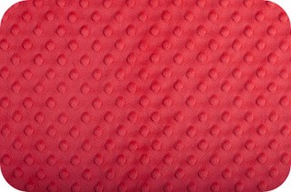 Плюш CUDDLE DIMPLE, 48x48 см, 455 г/м2, 100% полиэстер, цвет: CHERRY, Peppy