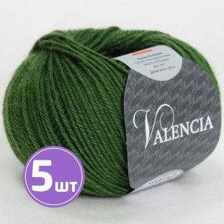 Пряжа SEAM VALENCIA (277), зеленый, 5 шт. по 50 г Пряжа SEAM VALENCIA (277), зеленый, 5 шт. по 50 г