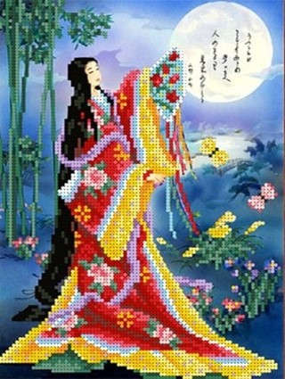 Рисунок на ткани «Японские мотивы»