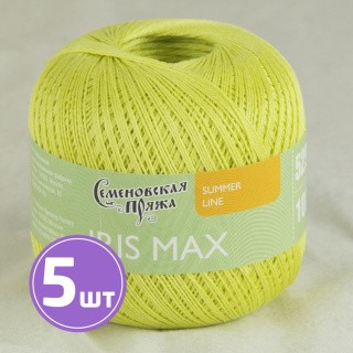 Пряжа Семеновская IRIS max (345), липа 5 шт. по 100 г Пряжа Семеновская IRIS max (345), липа 5 шт. по 100 г