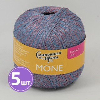 Пряжа Семеновская Mone (21153), мадонна-крл, 5 шт. по 100 г Пряжа Семеновская Mone (21153), мадонна-крл, 5 шт. по 100 г