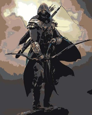 Картина по номерам «Лучник» Картина по номерам «Лучник»