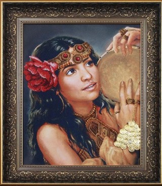 Набор для вышивания «Юный цветок» Набор для вышивания «Юный цветок»