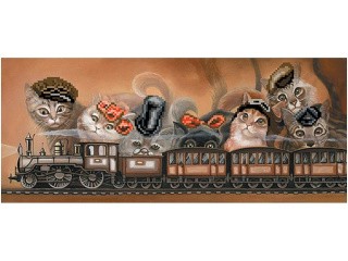 Набор вышивки бисером «Васька & Ко» Набор вышивки бисером «Васька & Ко»