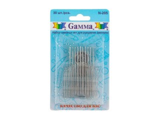 Иглы ручные Gamma для рукоделия, 30 шт. Иглы ручные Gamma для рукоделия, 30 шт.