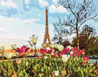 Картина по номерам «Парижский пейзаж» Картина по номерам «Парижский пейзаж»