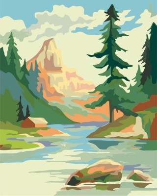 Картина по номерам «Природа» Картина по номерам «Природа»