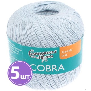 Пряжа Семеновская Cobra (30005), перванш 5 шт. по 100 г Пряжа Семеновская Cobra (30005), перванш 5 шт. по 100 г