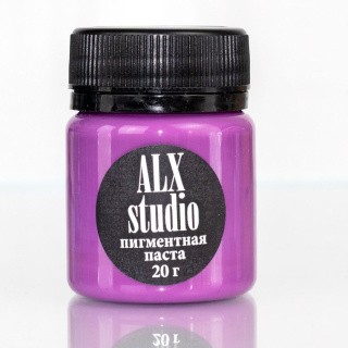 Краситель для эпоксидной смолы фиолетовый, 20 г, ALX Studio