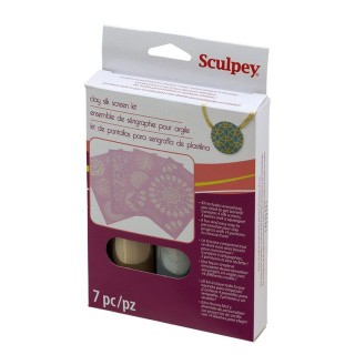 Комплект для шелкографии Sculpey Silkscreen kit K3 4007