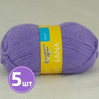 Пряжа Семеновская Lana (54027), колокольчик 5 шт. по 50 г Пряжа Семеновская Lana (54027), колокольчик 5 шт. по 50 г