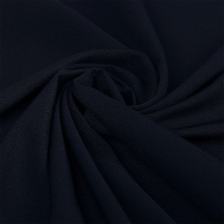 Ткань Костюмная Гальяно, 1 м х 150 см, 200 г/м², цвет: темно-синий, TBY
