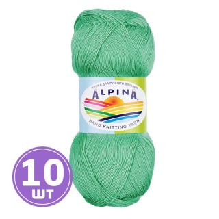 Пряжа Alpina VIVEN (20), светло-зелёный, 10 шт. по 50 г