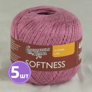 Пряжа Семеновская Softness (31042), светлый ковыль_x1, 5 шт. по 100 г Пряжа Семеновская Softness (31042), светлый ковыль_x1, 5 шт. по 100 г