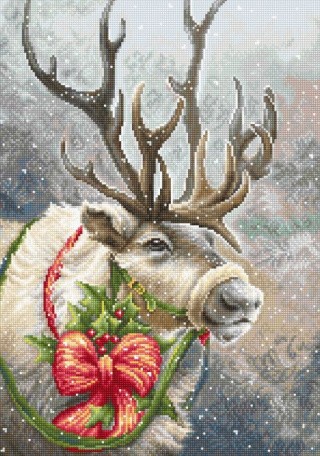 Набор для вышивания «Рождественский олень»